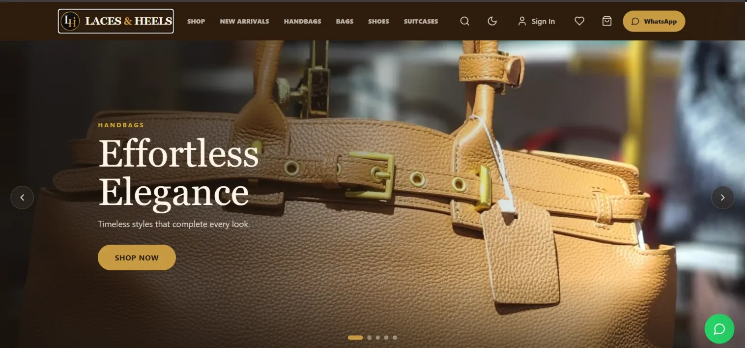 Laces & Heels Kenya home page